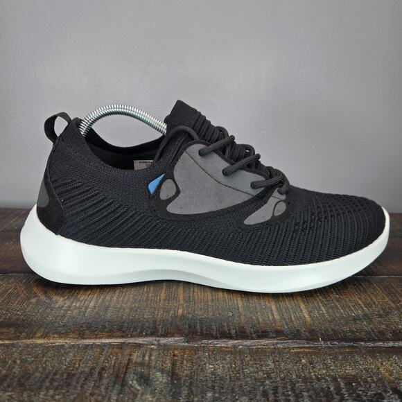 Vessi Everyday 2.0 Mens Size 10 Lace Up Waterproof Shoes Sneakers Black White - Picture 5 of 12